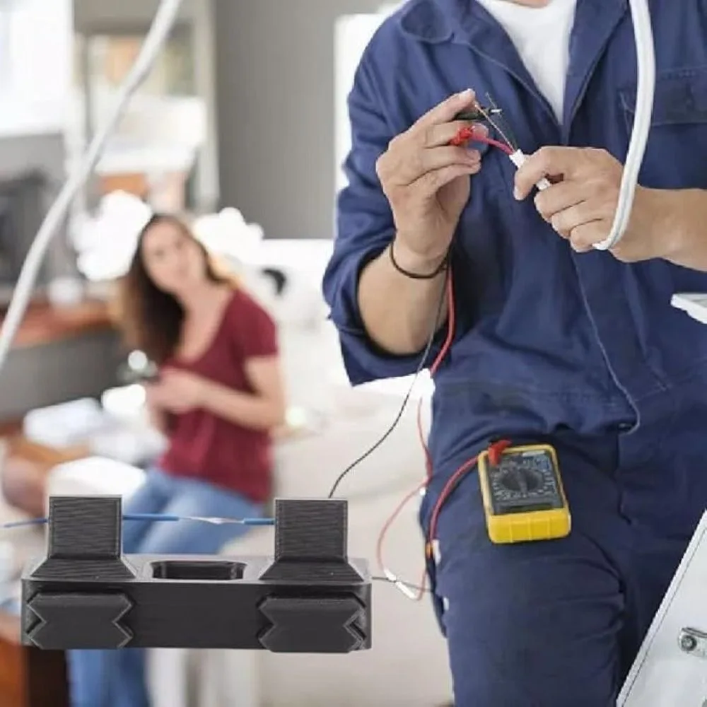 Power Cord Welding Electric Wire Welding Fixture Portable Welding Electrode Holder Bracket Welding Table Clamp Multi-function