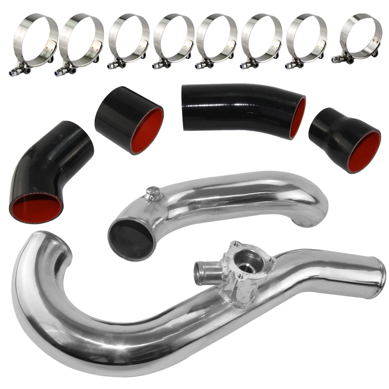 Intercooler Pipe Hose Kit Fit for Ford Mustang 2.3L EcoBoost Petrol Convertible Coupe Compatible Performance 2015-2022