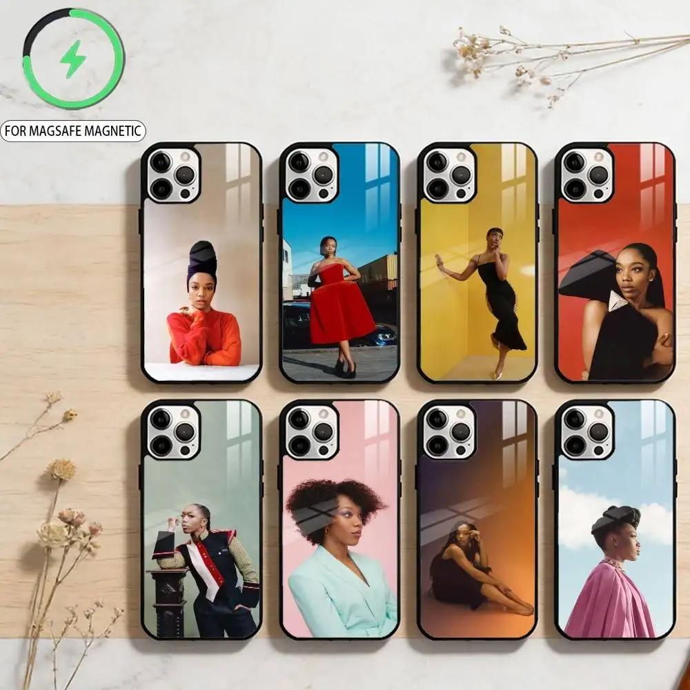 

N-Naomi GOOD A-Ackie Phone Case For iPhone17,16,15,14,13,12,11 Plus,Pro Max Magnetic For Magsafe Wireless Charging