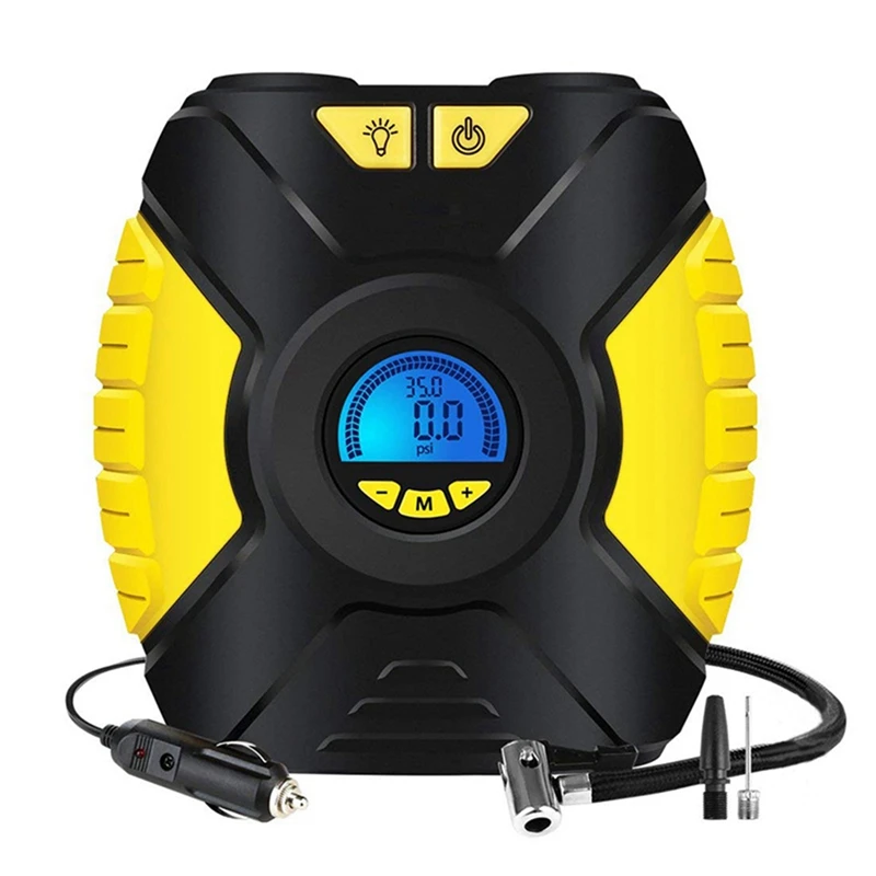 

Digital Car Tire Inflator Portable Air Compressor For Car Tire Pump Automatic 12V Electric Car Air Pump For Car Tires