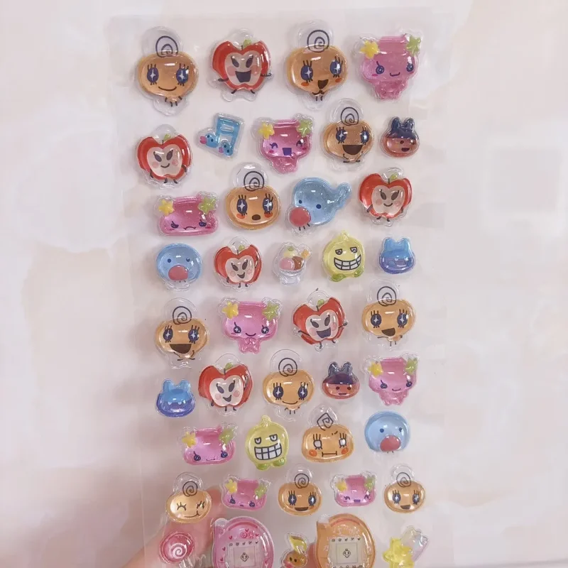 النمط الياباني لطيف الكرتون تماغوتشي المحيط الإغاثة كريستال ملصق فتاة الكرتون جراب هاتف الكمبيوتر Diy لاصقة تزيين #5