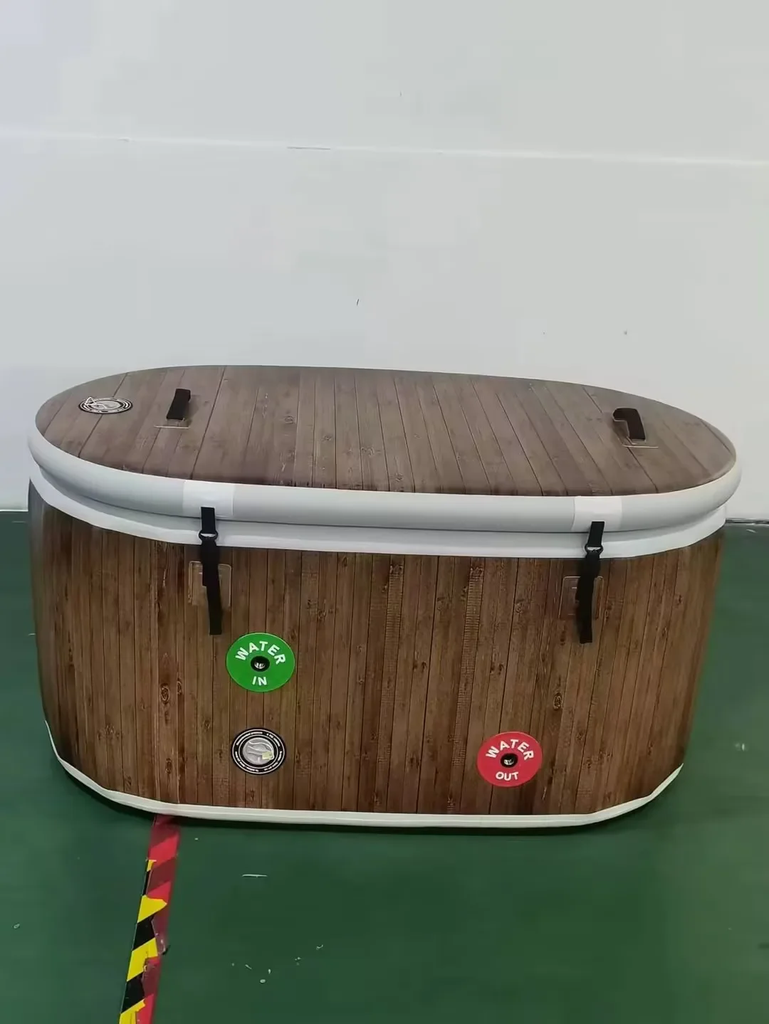 

#Portable ice bath style cold water therapy tub Inflatable Ice Barrel Cold Plunge water chiller cold recovery ice bath