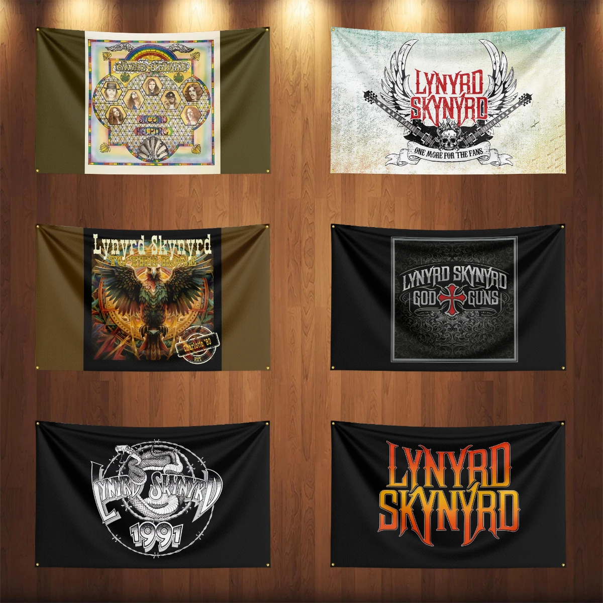 

3x5 Ft Heavy Rock Band L-Lynyrd Skynyrds Flag Polyester Digital Printing Banner for Bedroom Wall Out Door Tapestry Decoration