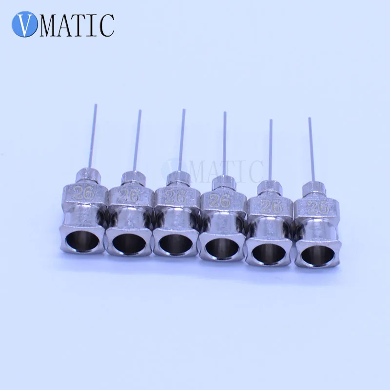 Hoge Kwaliteit 1/2 Inch Tip Lengte 26G Alle Metalen Tips Blunt Rvs 12Pcs Lijm Doseernaalden Spuit naald Tips