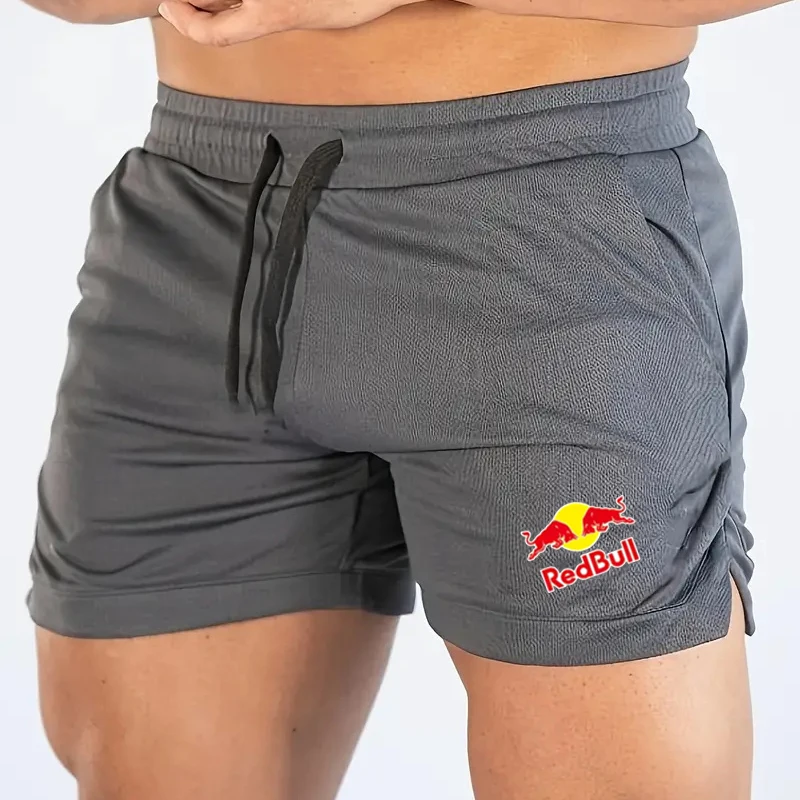 

Новая летняя спортивная одежда для бега, фитнеса, мужские шорты для бега для фитнеса на открытом воздухе, дышащая освежающая ткань, удобная и affo