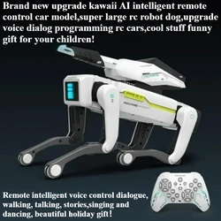 Cool Stuff Toy Car Funny Gift-Kawaii AI Intelligent Rc Robot Dog,Voice Programming Rc Cars,Remote Control Car Toy,Toys for Kids