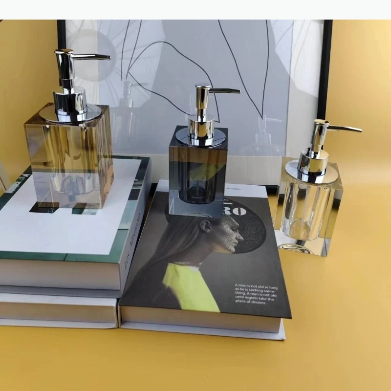 

Bathroom Square Lotion Bottle Soap Dispenser Hand Sanitizer Bottles Bottling Bottle Shower Gel Bottles