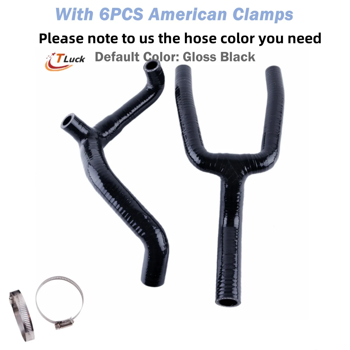 2 قطعة ل Husqvarna CR125 WR125 2000-2013 سيليكون المبرد أنابيب تبريد المياه خرطوم الأنابيب عدة