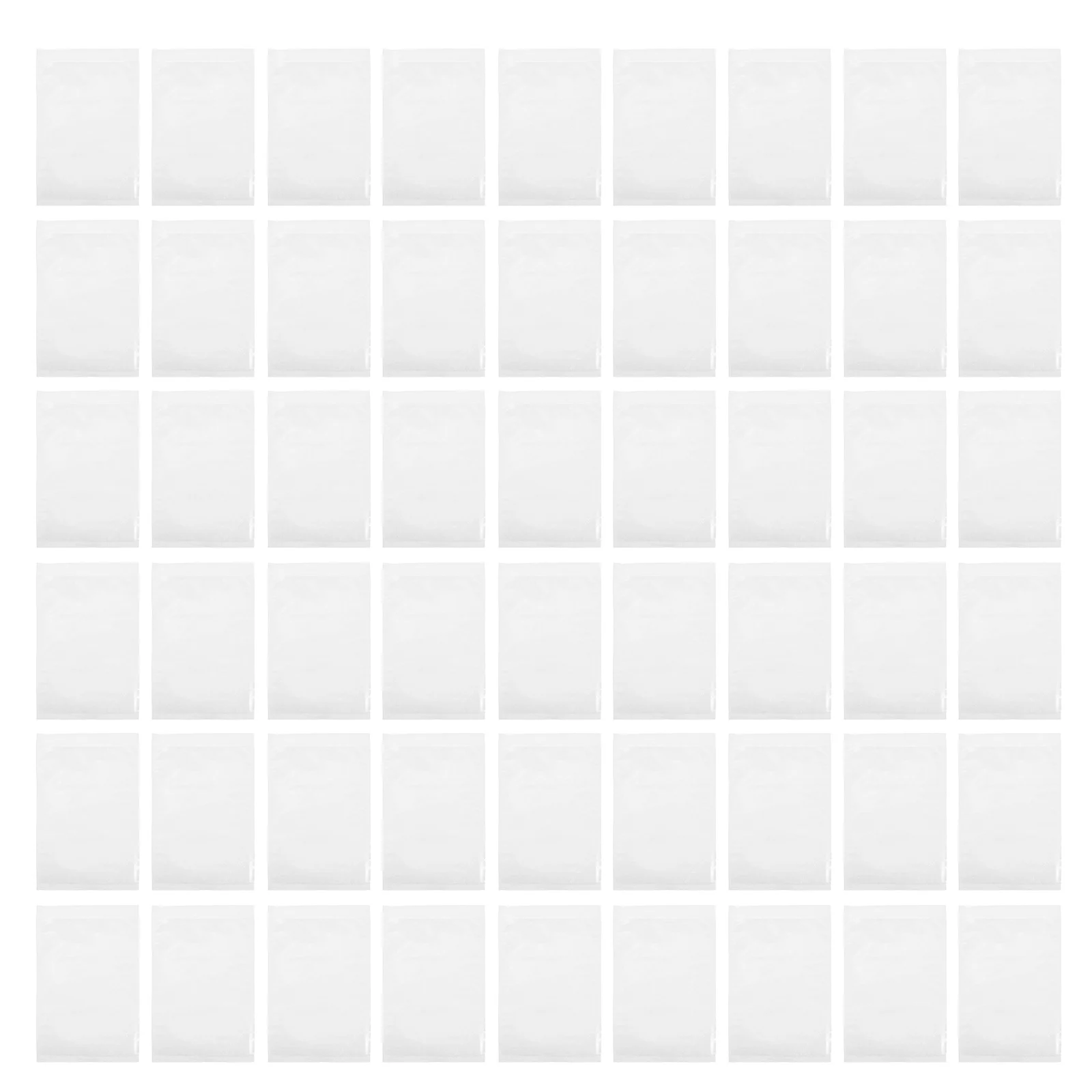 100 個の自己粘着梱包リスト封筒クリア配送ラベルポーチ透明ドキュメントホルダー郵送袋