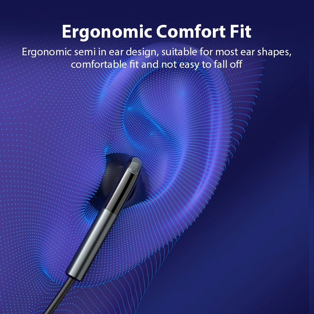 سماعات رأس سلكية من النوع C لهاتف سامسونج آيفون 17 16 15 وشاومي وهواوي أوبتو مع ميكروفون 3.5 ملم سماعات تحكم بخط HiFi #3