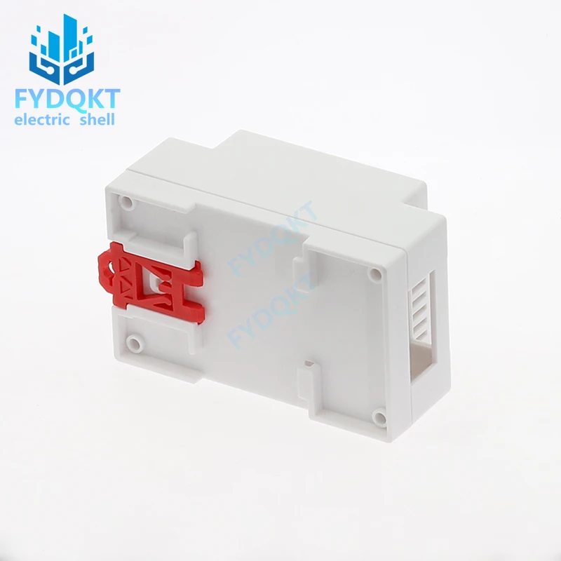 1PC Brand new  DIN Rail PLC Fire Detection Instrument Power switch Box/Rail Electrical Enclosure/4-05: 88x54x44mm Meters Shell