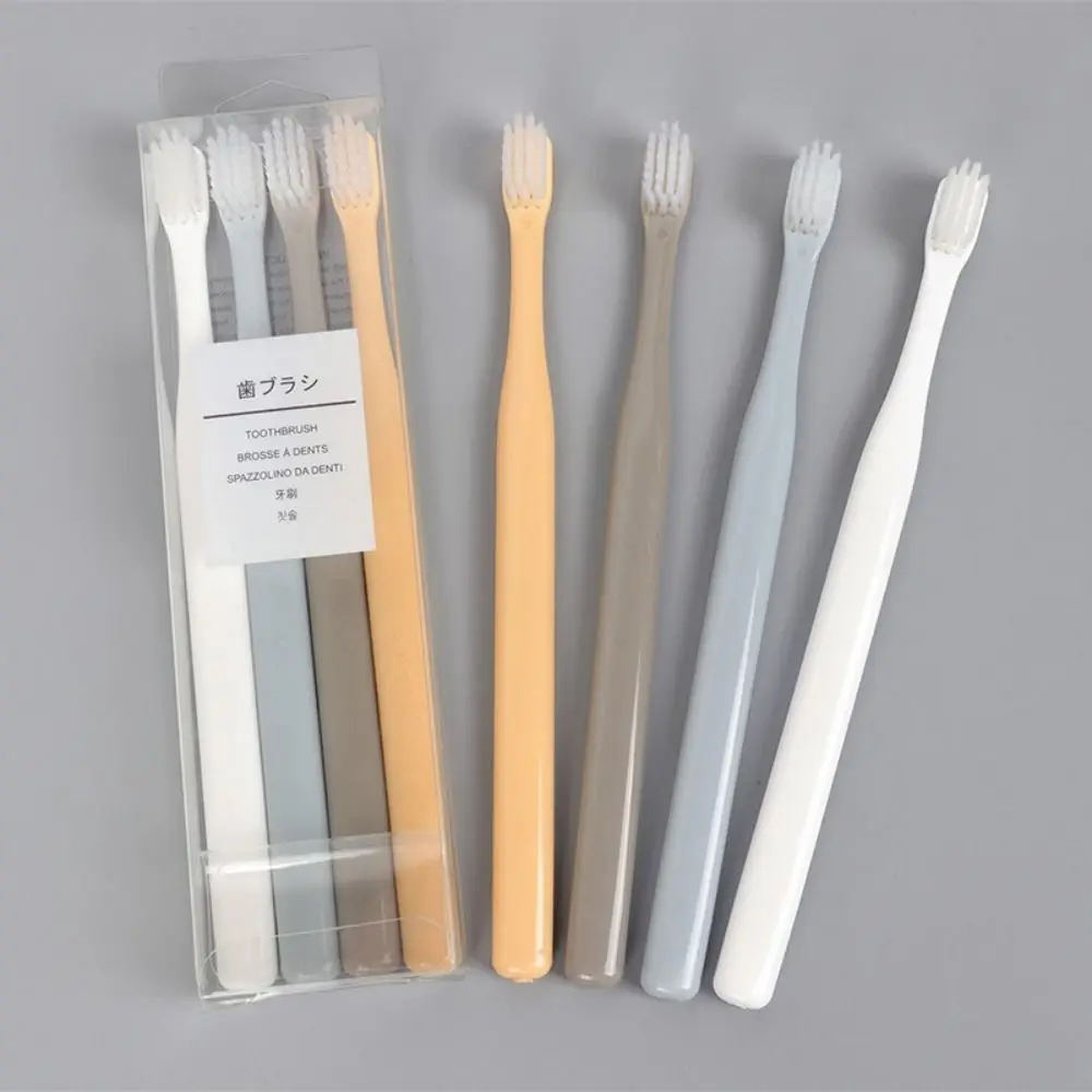

8Pcs Inter-Dental Soft-bristled Toothbrush Deep Cleaning Gingival Sensitivity Simple Toothbrush Japanese Style Family Pack