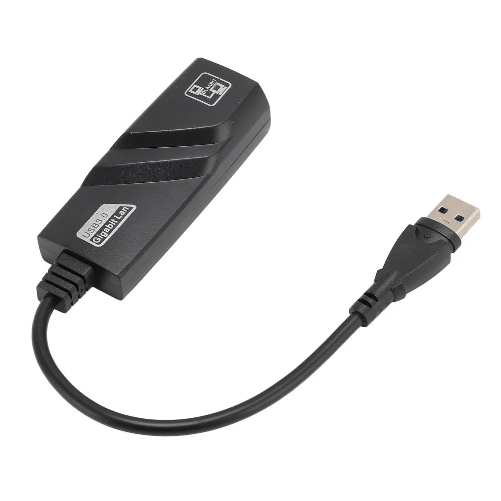 

Сетевой адаптер USB 3.0 10/100/1000 Мбит/с, портативный гигабитный Ethernet-адаптер Plug and Play, USB-Ethernet адаптер