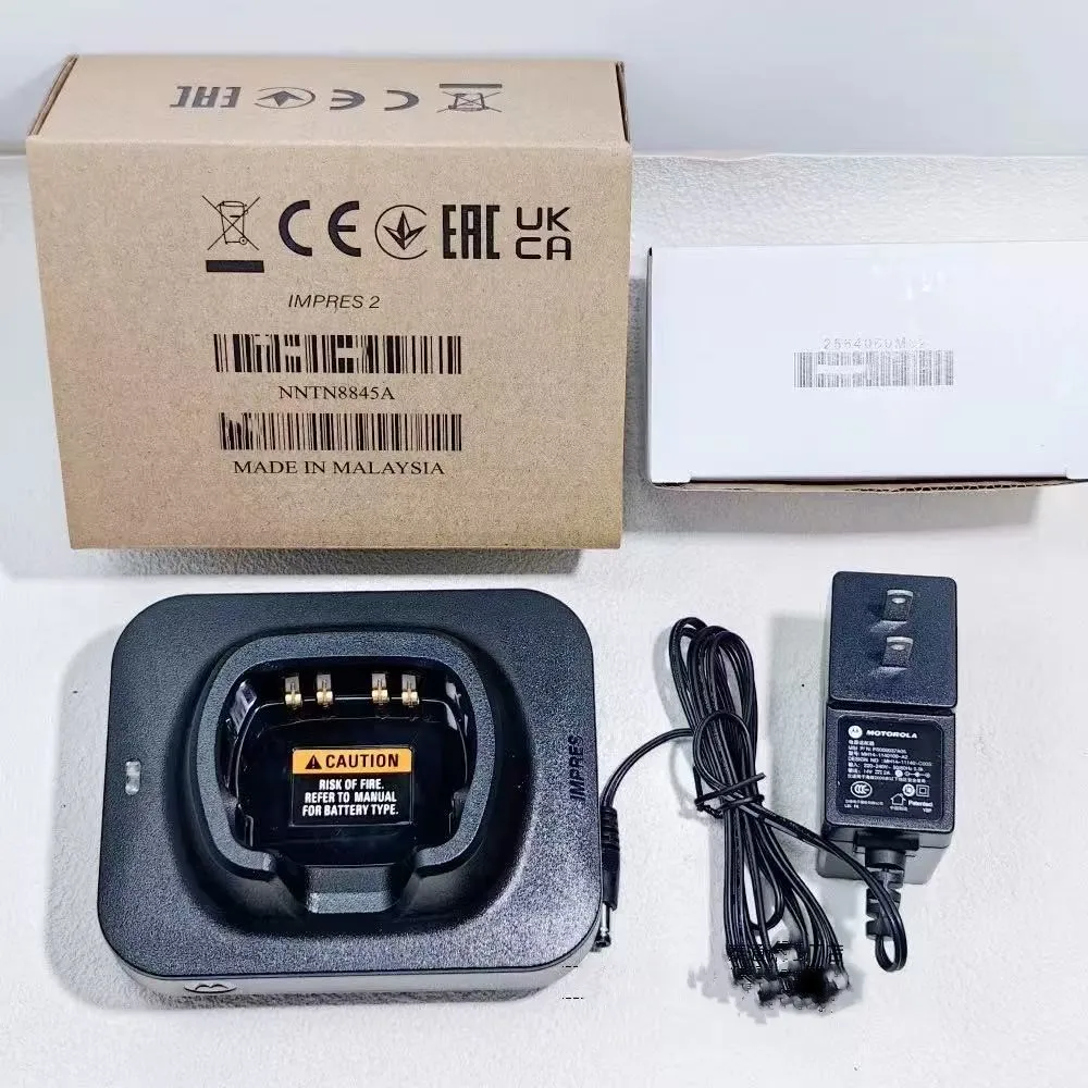 nuovo per Motorola APX7000 APX6000 APX8000 NNTN7038 IMPRE walkie-talkie caricabatteria