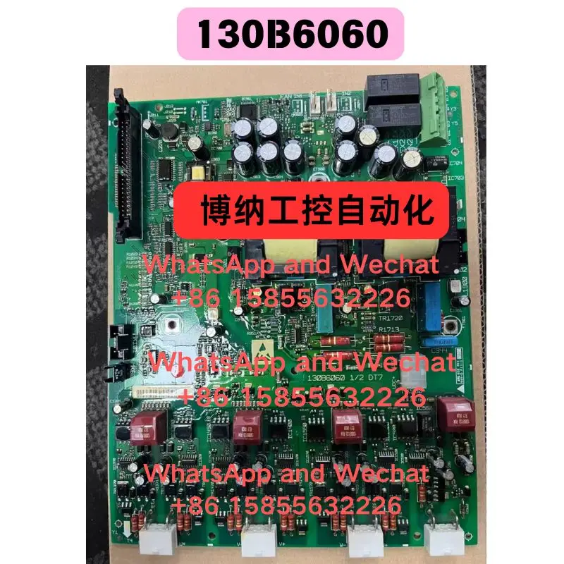 Used OEM disassembled parts 130B6060 Drive board Functional test OK Please provide the model of the frequency converter