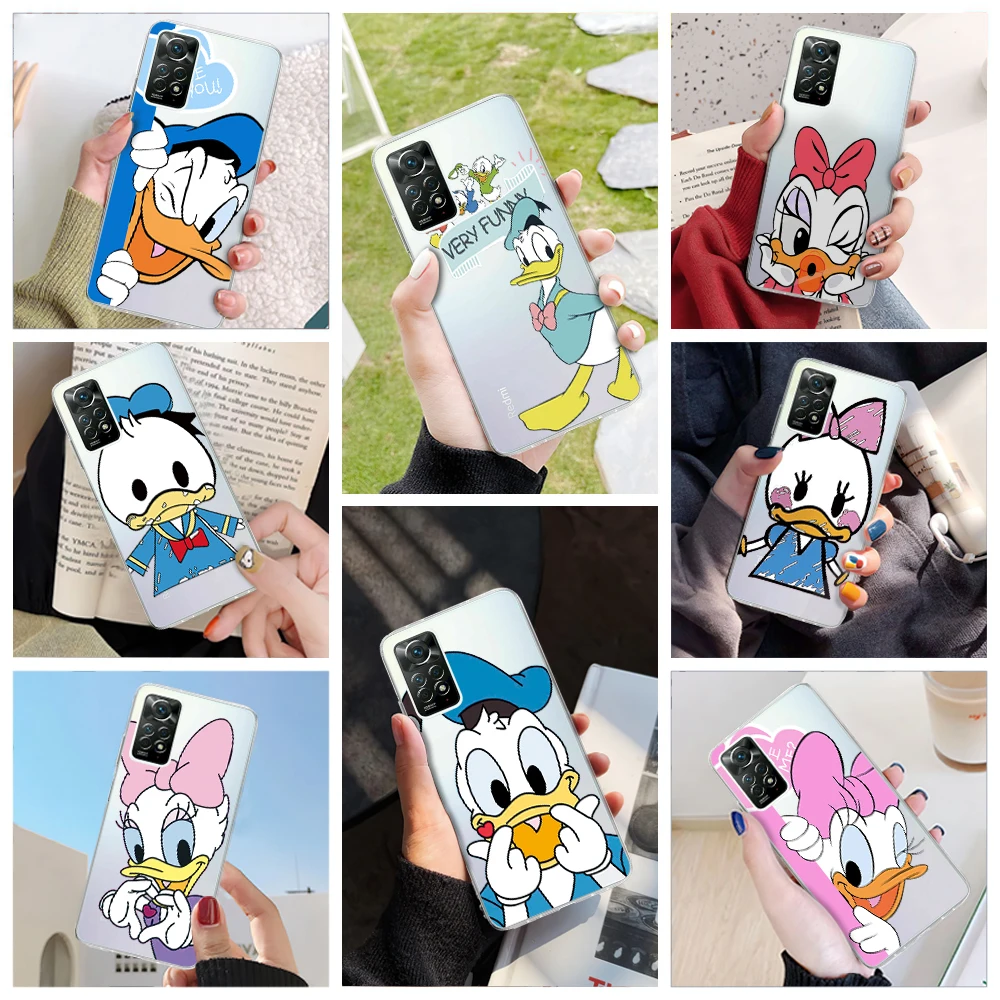 disney Donald Duck Daisy phone case For Xiao mi C 9 10 11 12 8 SE T S PRO ULTRA LITE EX Silicone soft shell