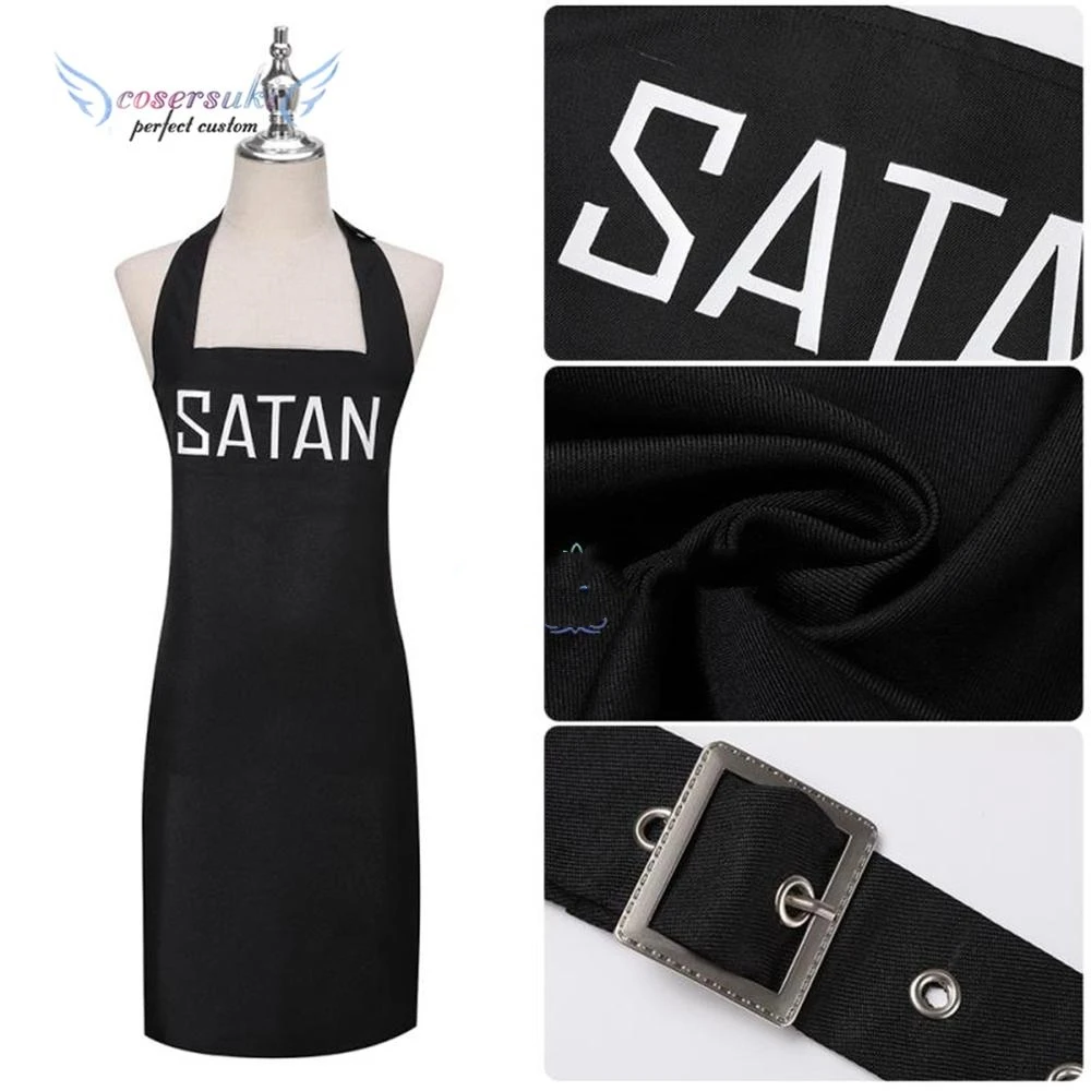 Helltaker Lucifer Satan Cosplay Carnaval Costume Halloween Christmas Costume