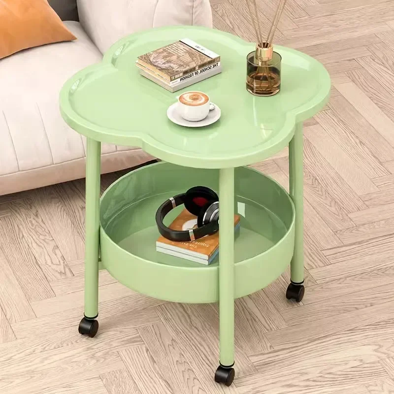 Multi-functional Side few Double sofa side cabinet Table mobile shelf Small coffee table