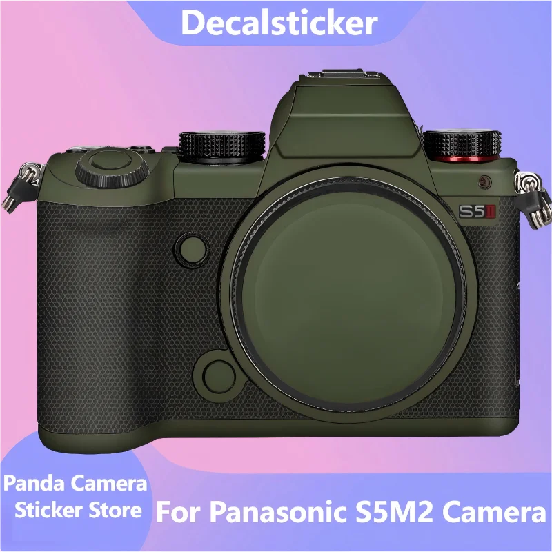 

Для Panasonic S5M2/S5 II наклейка для камеры защитная наклейка на кожу виниловая пленка защита от царапин пальто S5 MarkII Mark2