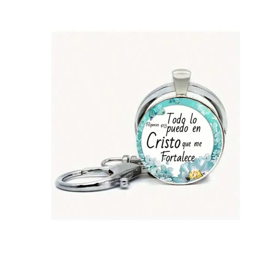 Bible verses faith keychains bible Quotes for friend inspirational gift creative keychain backpack pendant bag charms birthday g