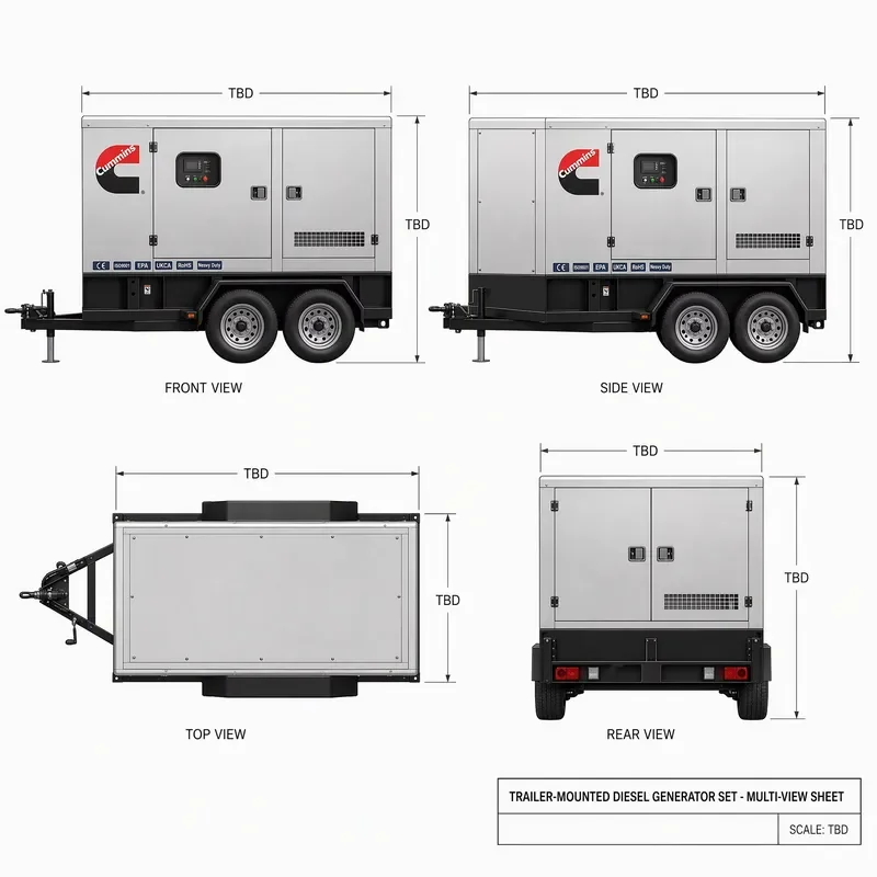 EPA EAC CE Generator Set Silent Generator 250KVA 350KVA 450KVA Generador Electrico Backup Power Supply
