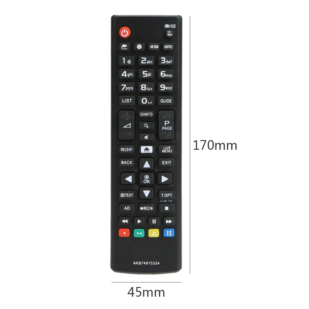 AKB74915324 Universal Remote Control for LG LED OLED LCD Smart TV 4K 8K UHD HDTV HDR TVs Infrared Remote