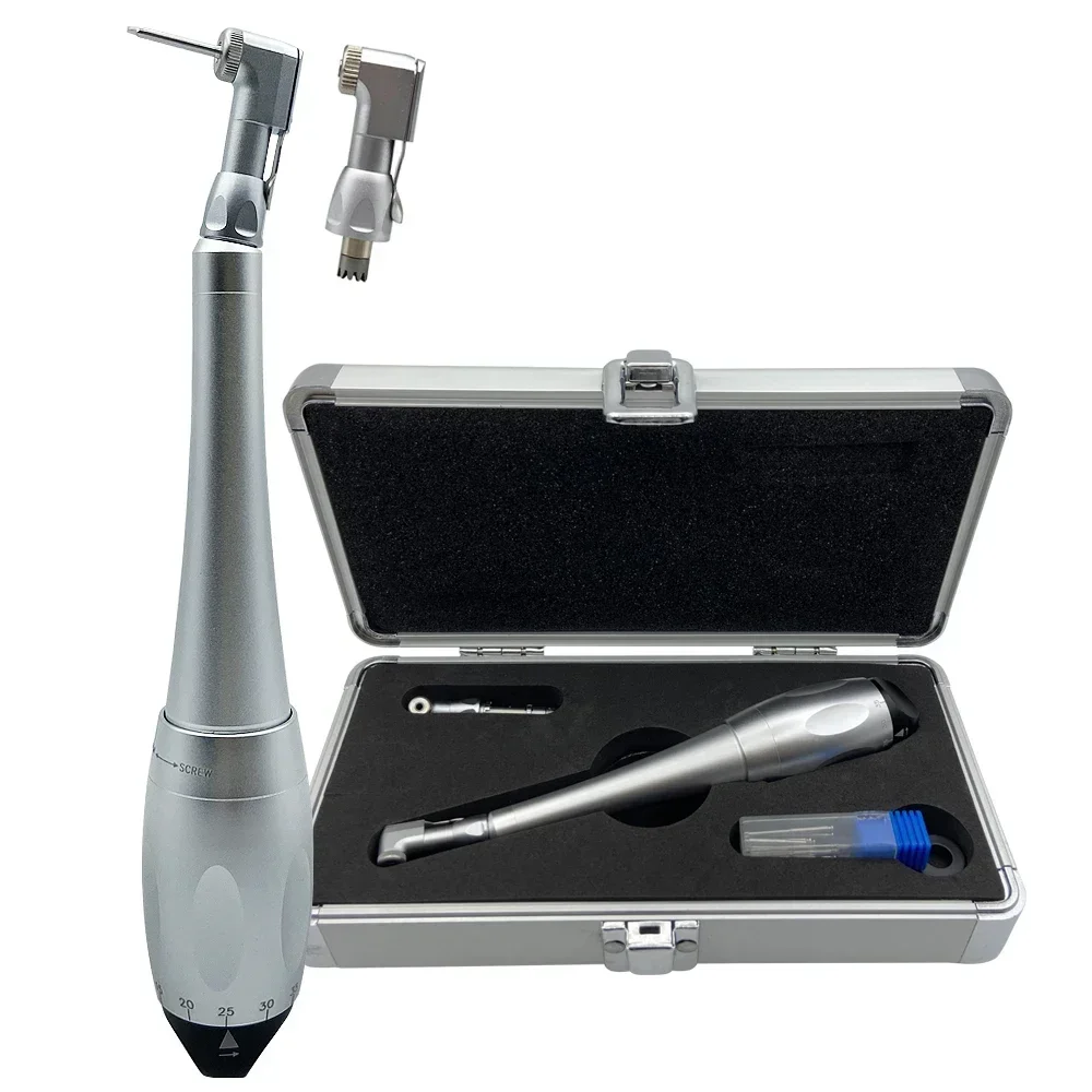 High quality aluminums hand driver dentals implantations torques screwer implants torque wrench torq control adjustable