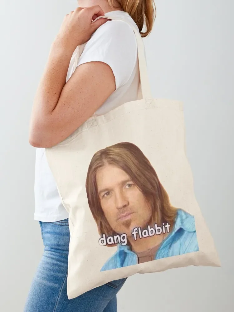 

Dang Flabbit Billy Ray Cyrus Sticker Tote Bag bags for women Women bags custom canvas bag bag for beach