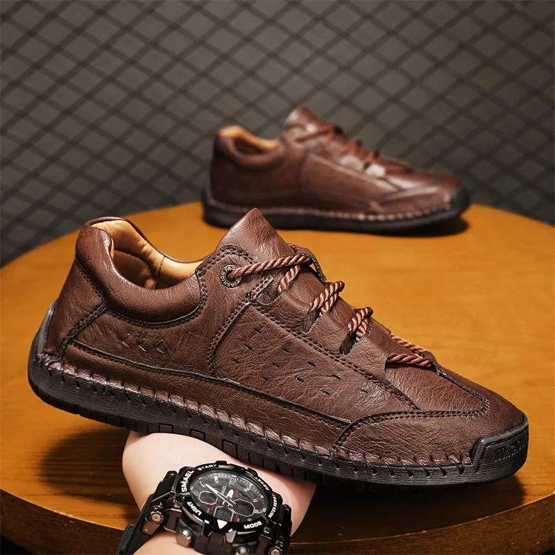 

Men Classic shoes lace up Business Formal Shoe Men Oxfords Men Dress Shoes Business Formal office Shoes Man big size 48