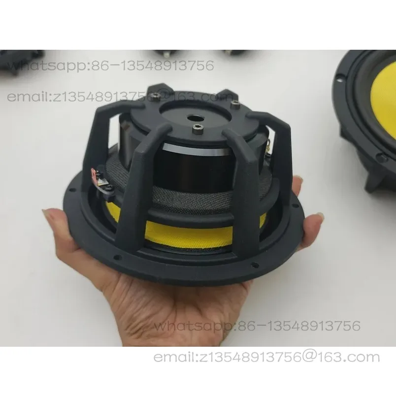 Car 6.5-inch active three-way frequency set speaker fever sound quality high-end subwoofer midrange speaker spot