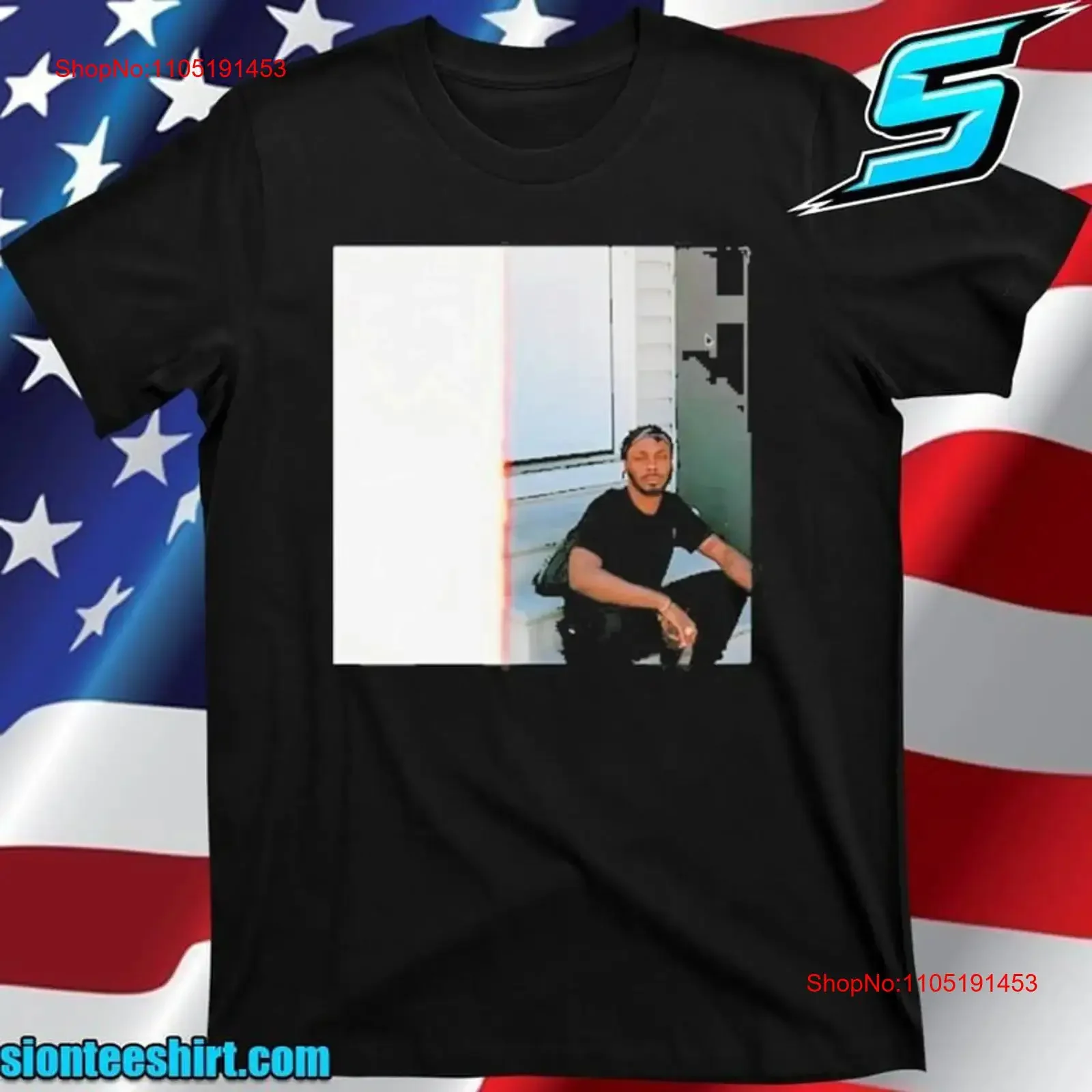 

Jpegmafia Veteran Cover T Shirt vintage Washed Stretched Slightly homme graphic Top For Everyday Wear streetwear Soft Casual