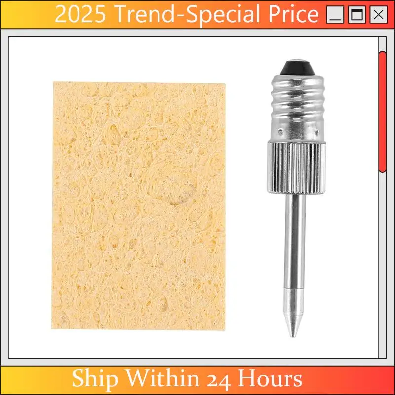 

The New USB Soldering Iron Head E10 Interface Battery Soldering Iron Soldering Iron Head Threaded Soldering Iron Head
