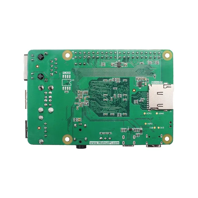 Walnut Pi 1B Allwinner H616 4/2/1GB RAM WiFi BT Linux Development Board Python Programming Allwinner Raspberry Pi Replacement