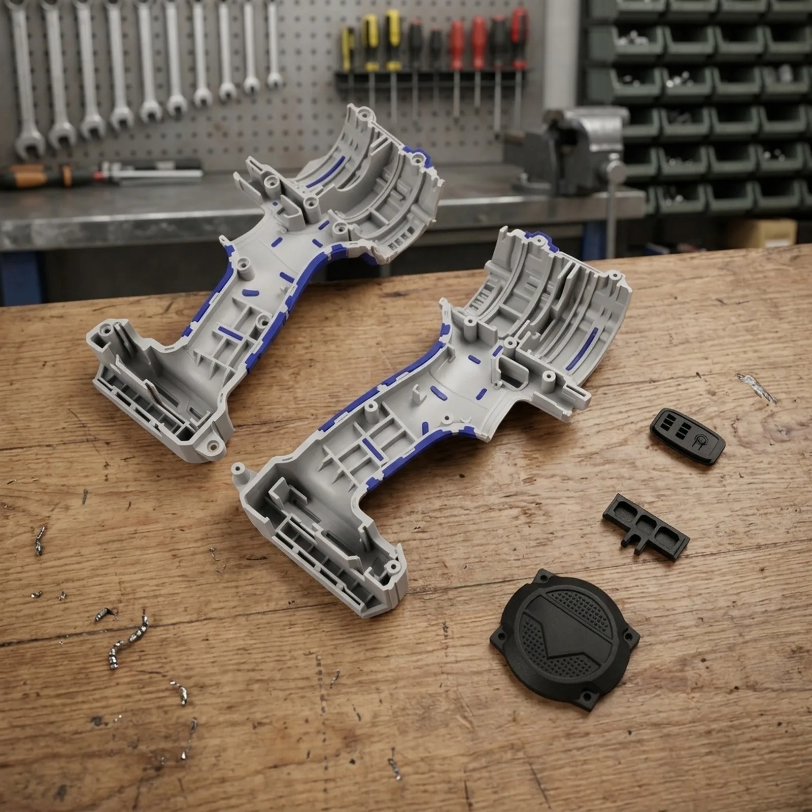 Brushless Motor Screwdriver Housing Fits Pin Connectors Strong Plastic Material Easy Operation In Tight Spaces Pneumatic Tool