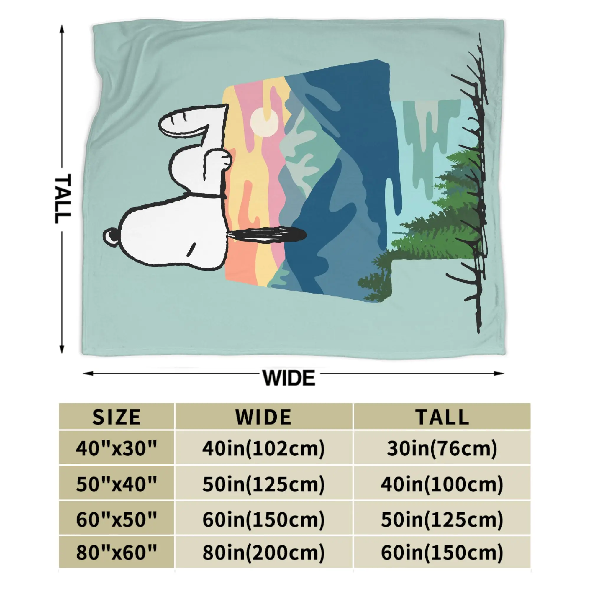 سنوبيس دوج هاوس الذهاب البرية الفانيلا رمي بطانية التخييم المشي لمسافات طويلة بطانية ل أريكة سيارة خفيفة الوزن الفراش يلقي ،