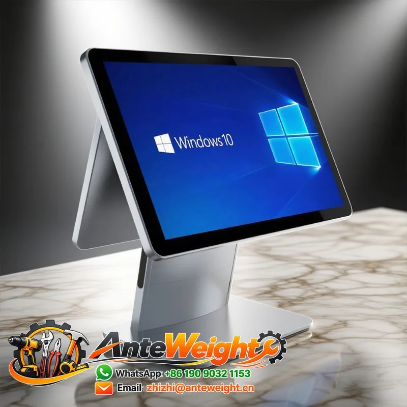 15.6 + 11.6 Inch Dual-screen Touch Pos Cash Register All-in-one Windows POS System Cash Register for Restaurants and Retail