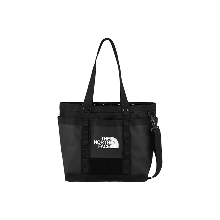 THE NORTH FACE Nylon Handbag, Shoulder Bag Regular Unisex Black 3KZU-KX7