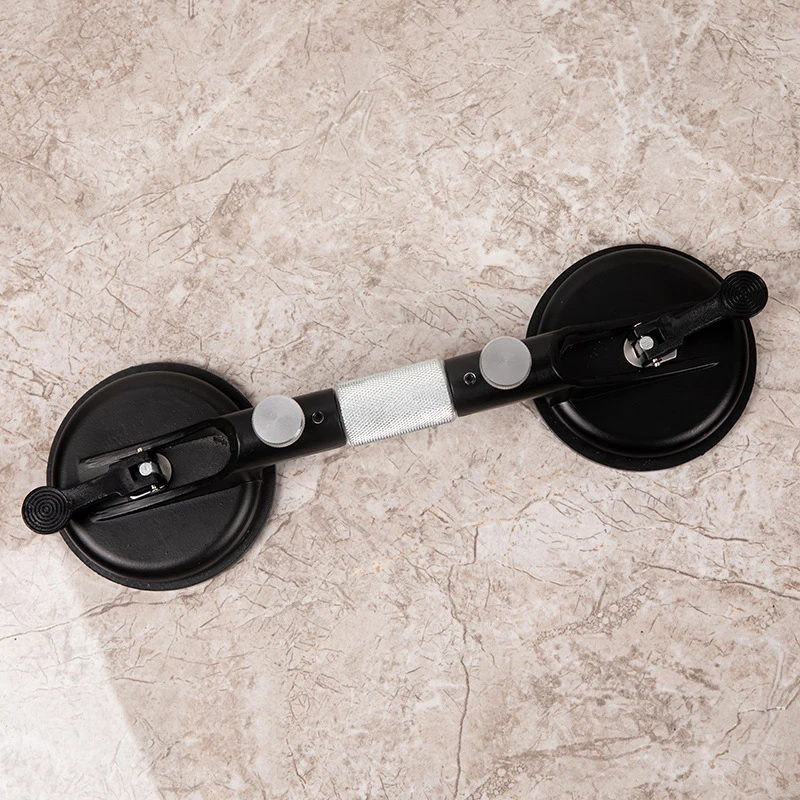 Ventosa de vacío de goma Manual de 130MM, ajustador de nivelación, herramienta de aplanamiento de instalación de tensor de piedra de empalme sin costuras de mármol DIY