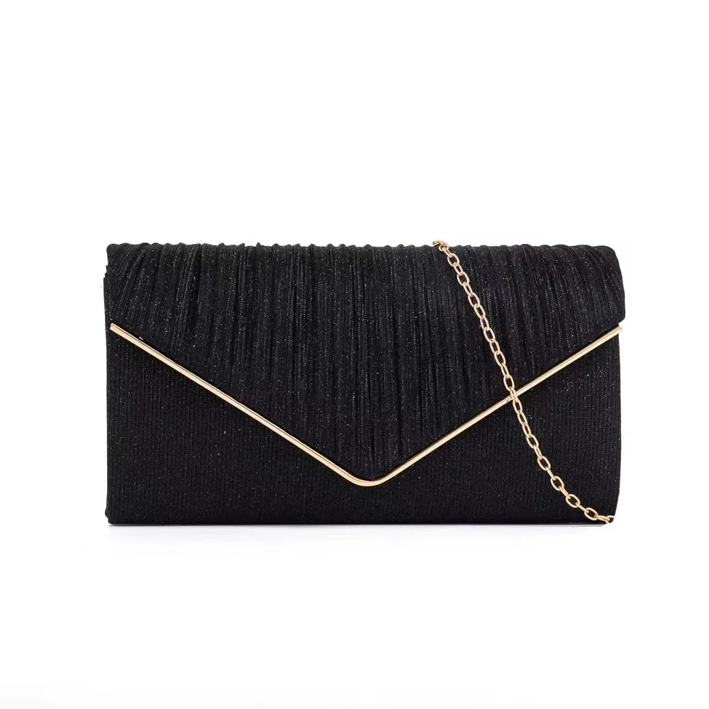 

Women Exquisite Evening Bag Party Banquet Glitter Purse Lady Elegant Wedding Clutches Handbag Female Cocktail Chain Shoulder Bag