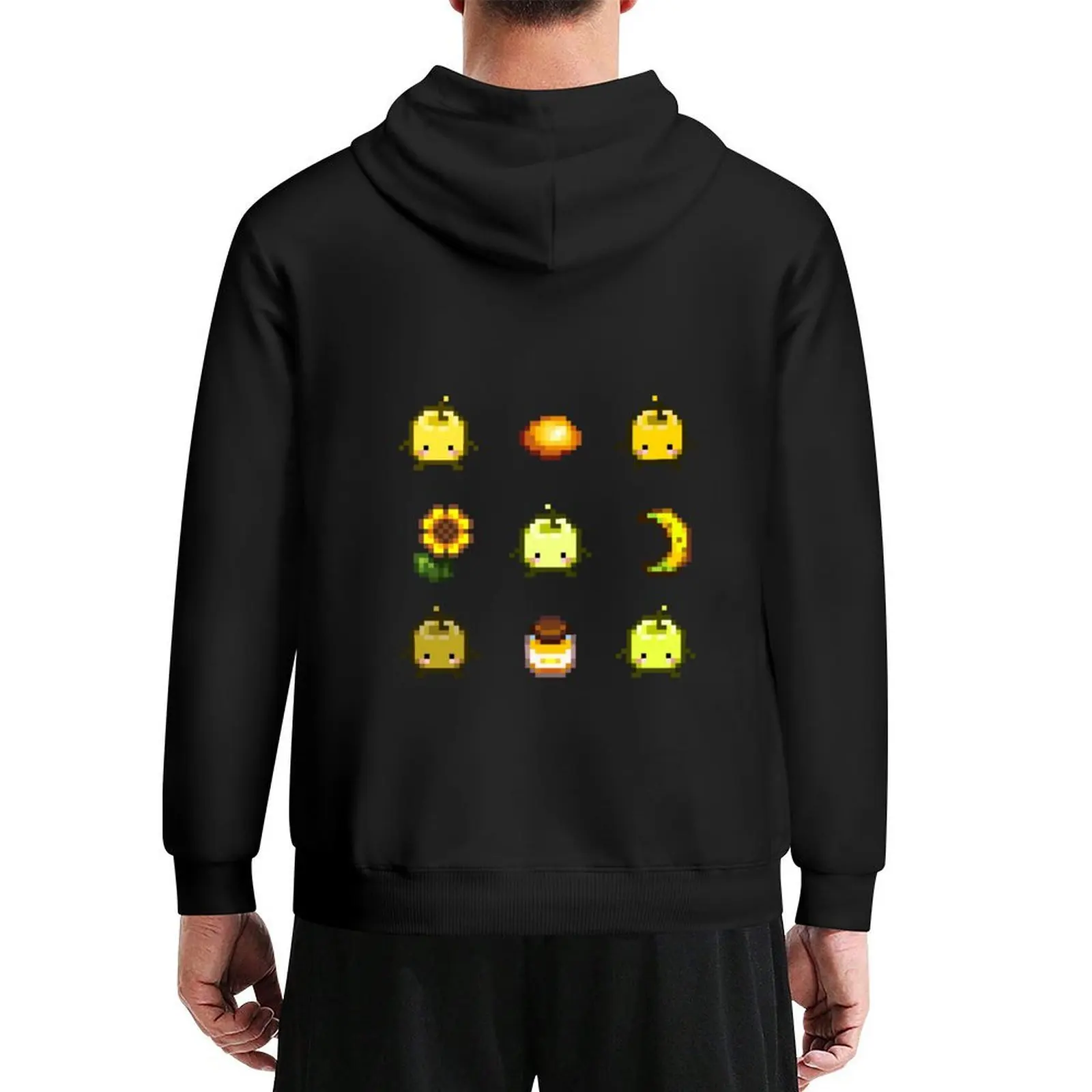 

Stardew Valley Yellow Junimo Set Hoodie men clothes men wear men's autumn clothes mens clothing mens hoodie