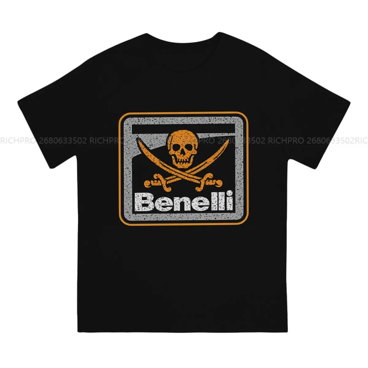 Pirate Reliability Battle Man's TShirt Benellis Crewneck Short Sleeve Polyester T Shirt Funny Gift Idea