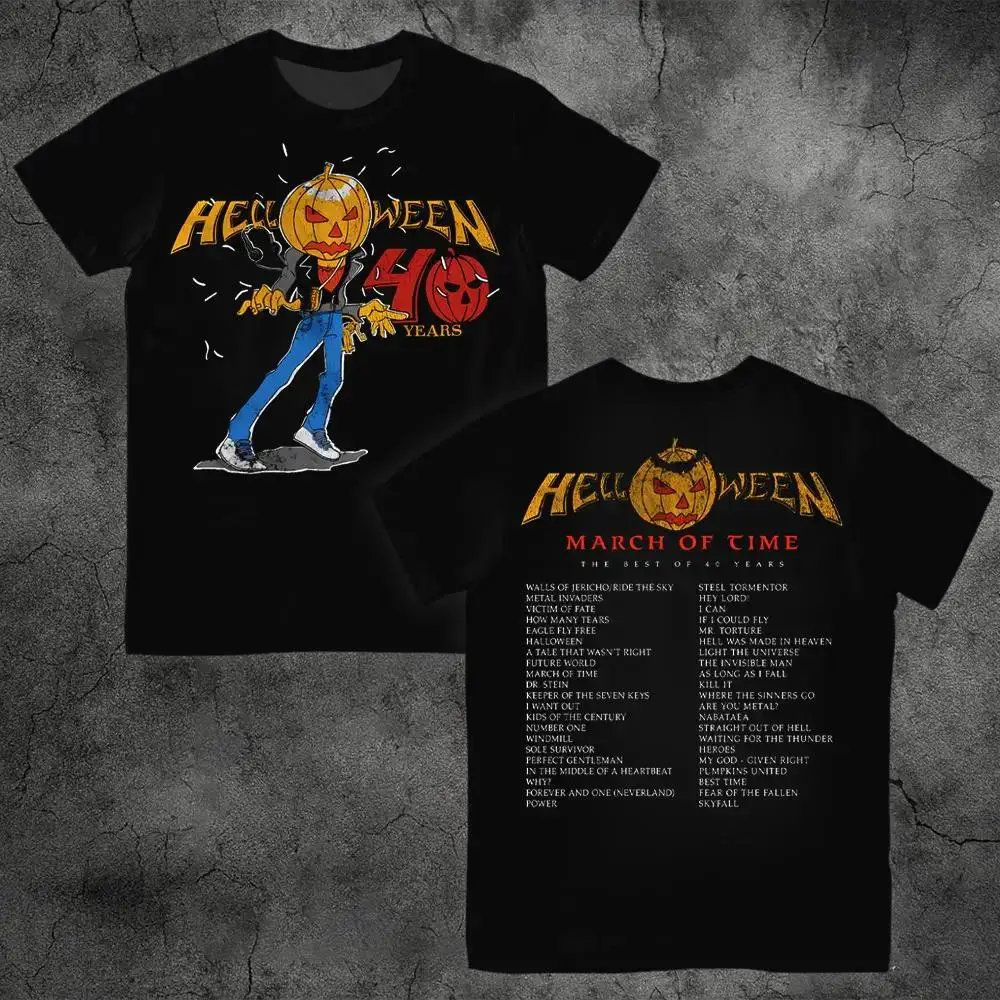 German Heavy Metal Rock Band Helloween Printed 100 coton T-s