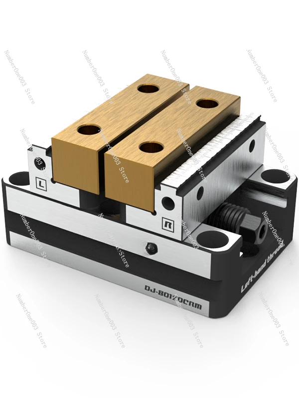 Four or Five Axis Fixture, Self-centering Vice, Front and Back Quick Clamping Two Inches 3 4 5 6 7 8 Inches