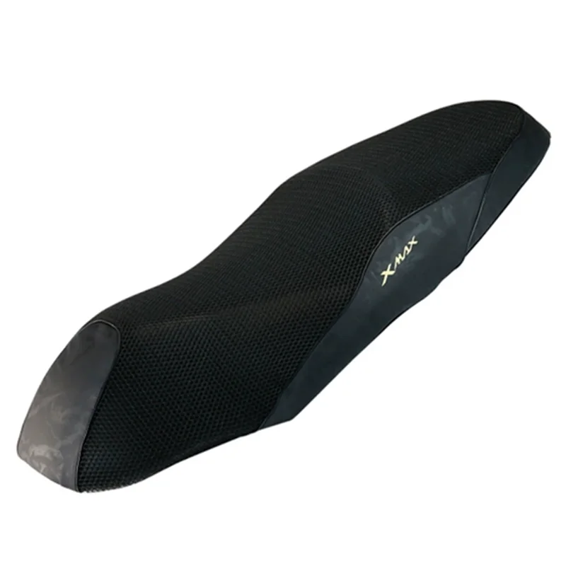 

Для XMAX300 XMAX 300 125 X-MAX 250 400 дышащий сетчатый чехол для подушки сиденья 3D дизайн мотоцикла