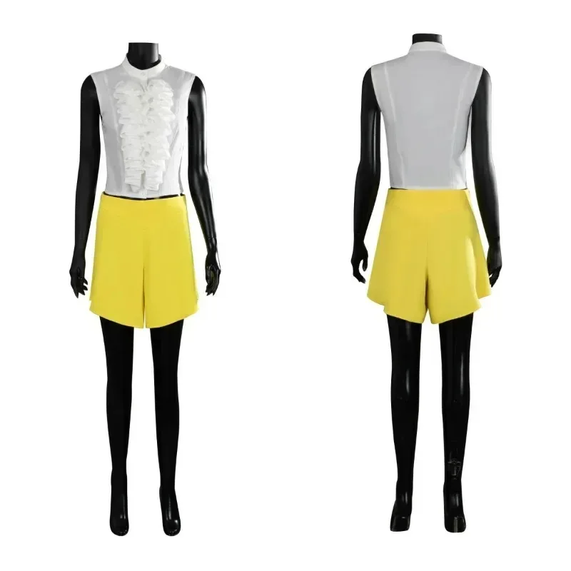 qq 123Disguise Poor Girl Bella Baxter Cosplay Costume Blue Coat Shirt Skirt Things Outfit Full Set and Individual Items Are