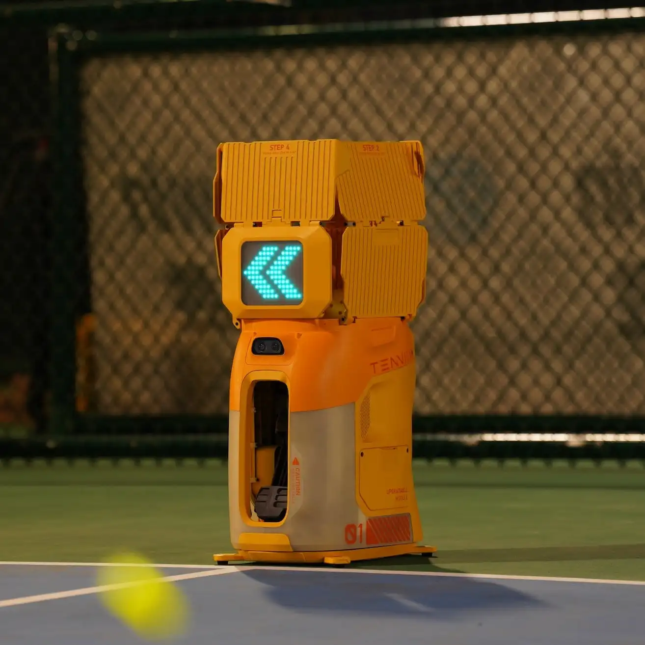 Tenniix Pickle Pro Machine AI Vision Tracking Portable Professional Pickle Ball Launch Training Shooting Machine