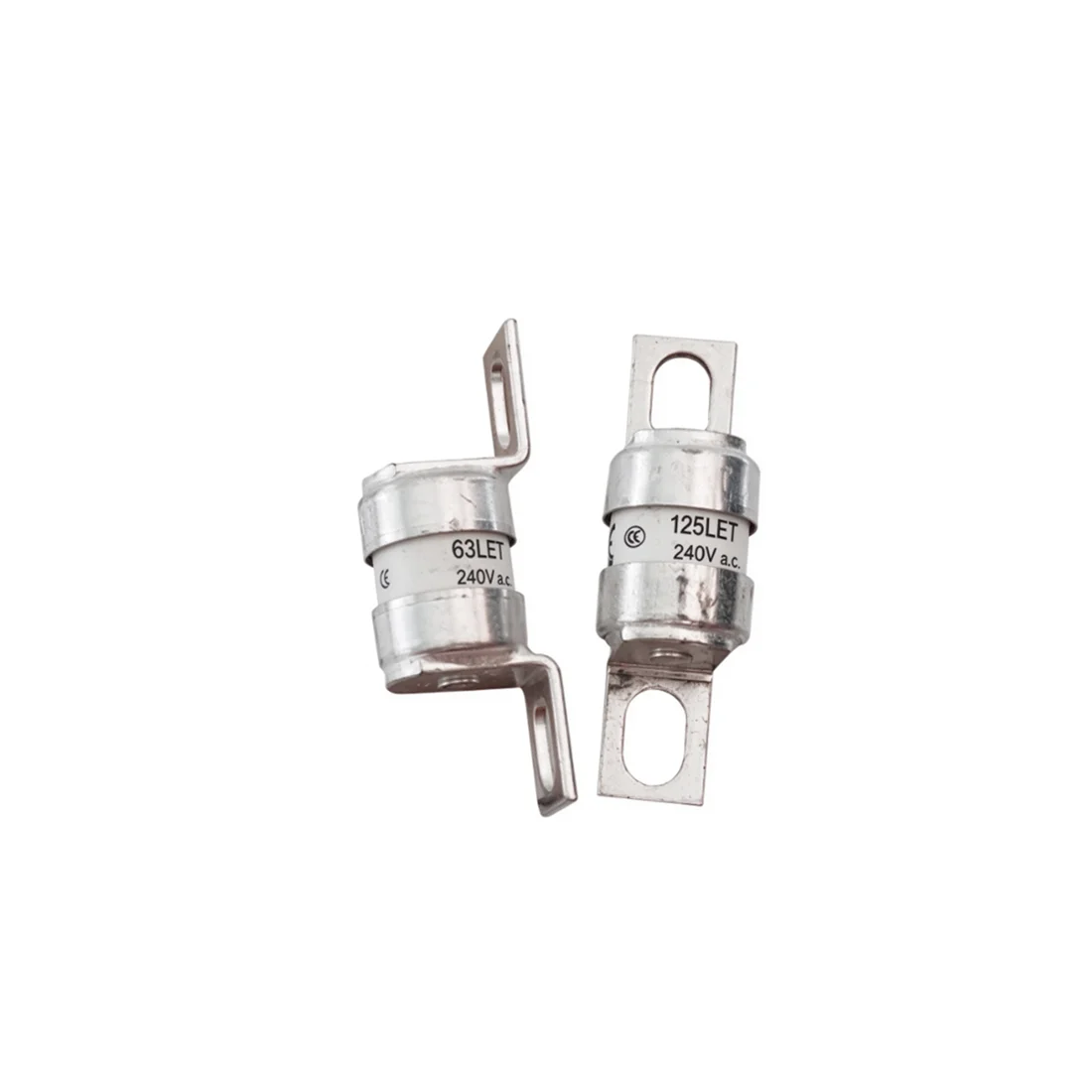 2PCS 25LET 32LET 35LET 50LET 63LET 80LET 100LET 125LET 160LET 180LETA Speed Bolted Semiconductor Fuse 280VAC/250VAC 150VDC BS88
