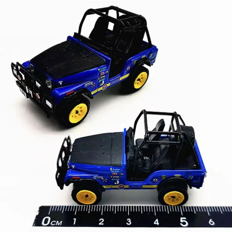 Greenlight 1:64 1971 ジープ CJ-5 高シミュレーションダイキャストメタル合金モデルカーのおもちゃギフトコレクション子供の装飾品