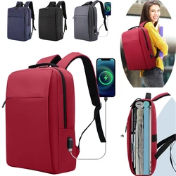 New Laptop Bag for women Lightweight Computer Backpack Anti-Fall Waterproof Fabric With Side Pockets For Business Travel School