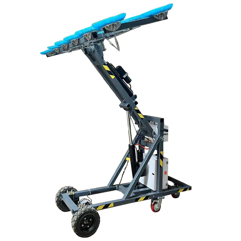 600Kg 1000Kg Glass Door Windows Electric Suction Cup Cart Equipment Vacuum Lifting Machine